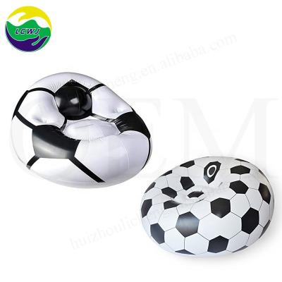 China Muebles inflables de campamento de la isla del sofá silla de fútbol sofá de pelota 123CM en venta