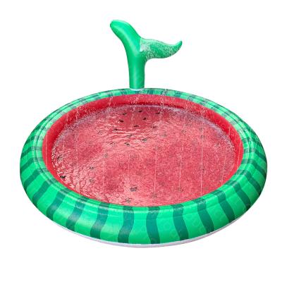 China Round Outdoor Inflatable Sprinkler For Adult Wadding Pool Splash Pad 170CM for sale