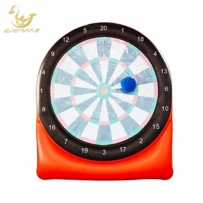 China PVC Indoor opblaasbaar Kickball Dartboard opblaasbaar Football Toss Game Te koop