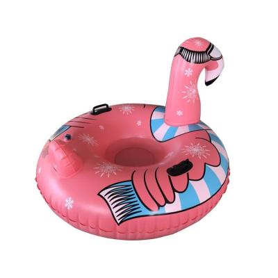 China En forma de animal blast up tubo trineo trineo de nieve inflable 0,58 mm en venta