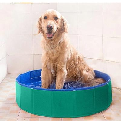 中国 折りたたむ 折りたたむ ペットプール 敷き布団 80cm 猫 犬 水 ペット 洗面台 販売のため