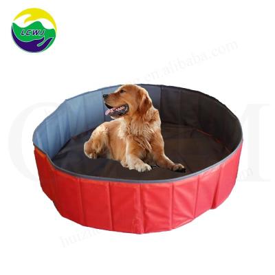 China 80 x 20 cm Kleines Klappbecken für Haustiere Hard Duty Hundebad Klappbecken zu verkaufen