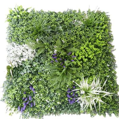 China exterior & Indoor Anti UV Simulation Artificial Plant Wall Green Plant Boxwood Balcony Decoration Balcony Turf Indoor Pastoral Decoration for sale