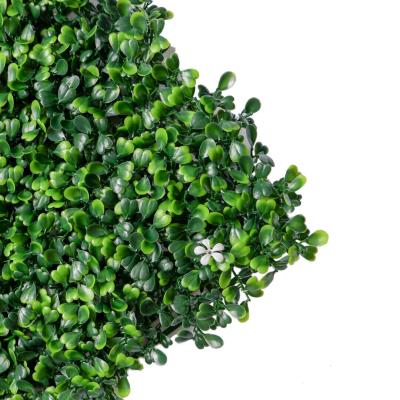 China exterior & Indoor decoration factory direct green artificial boxwood for in doorway and doorway decoration for sale