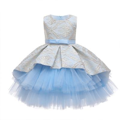 China 2171 anti-static multi - layer gauze skirt girls dress factory sells banquet princess dress for sale