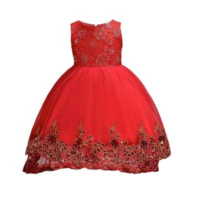 China Children's Dress Children's Wedding Anti-static Dress Stage Performance Pengpeng Skirt 1367 for sale