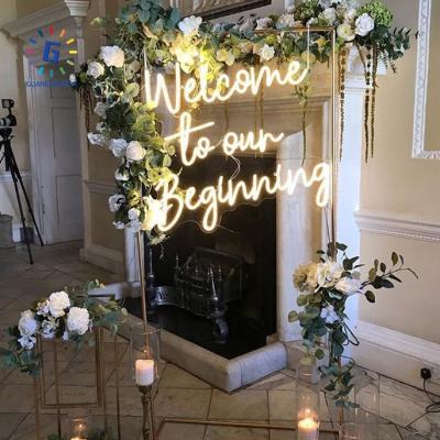 China Decoration Drop Shipping New Function Led Light Signs Acrylic Letters Vibraphone Good Only Happy Birthday Light Letters Led Custom Neon Sign for sale