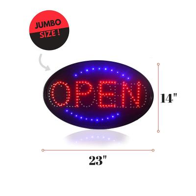 China PVC Manufacturer Hot Selling Led Advertising Business Signs Double LED Sign Open-closed Letter Open Signs for sale