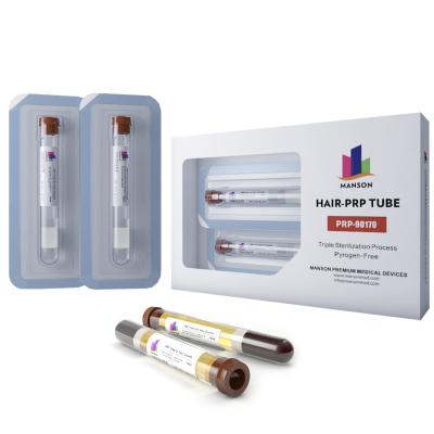 China Sterile Hair Transplant OEM Triple Gair PRP Tube Set Gel Packet Rich Plasma for sale