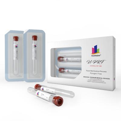 China Triple Sterilization Tube Sterilization Vacuum Blood and PRF Pyrogen Free Collection for sale