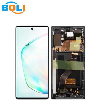 China High Quality Mobile Phone Display For Samsung Galaxy Note 10 Plus N975 Screen Change Assy With Framed Display For Samsung Galaxy Note 10 Plus N975 for sale