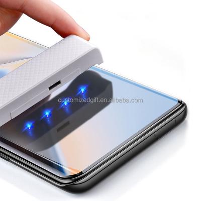 China PC/Notebook Amazon Screen Protector For iPhone Light Solidify Protectores De Telef UV Explosion-proof Glass Full Coverage Film Movable Laminates for sale