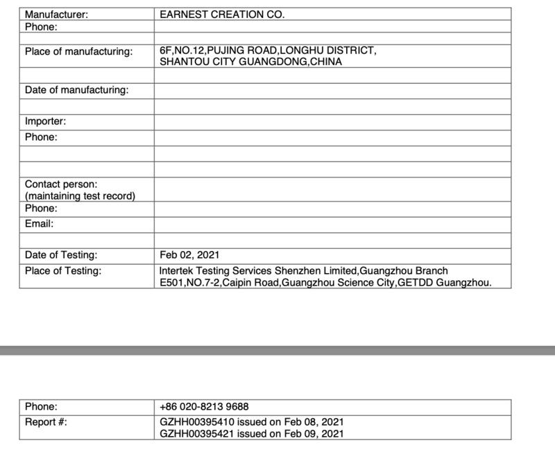 CPC - Quois Trading Limited