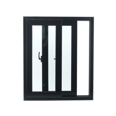 China Sliding High Quality Aluminum Sliding Double Glass Doors And Windows Aluminum Alloy Windows With Screen Made In China for sale