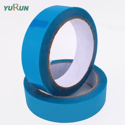 China Wholesale Customized Frozen Chilled Strip Aluminum Foil Heat Resistant PET Anti-Grease Protective Blue Strip Suitable For Kitchen for sale