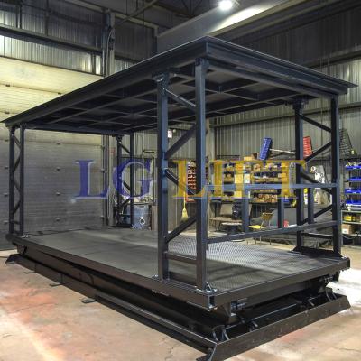 China Car Lift For Underground Garage Scissor Car Lift Customized Hydraulic Table Stationary Car Scissor Lift for sale