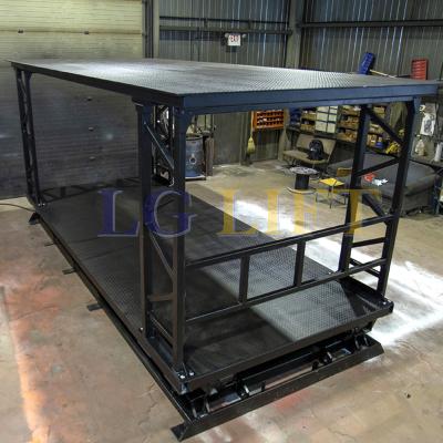 China The Car Lift For Flat Underground Customized Hydraulic Car Lift for sale