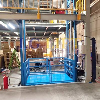 China Light Duty Industrial Warehouse Cargo Lift Small Hydraulic Warehouse Lift LGLIFT Goods Lift Freight Elevator Manufacturers for sale