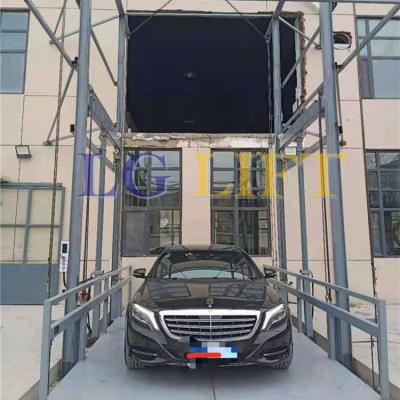 China Hydraulic Electric Warehouse Platform Warehouse Elevator Cargo Lift LGLIFT Outdoor Cargo Lift For Goods for sale