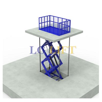 China Car Lift for Lifting Cars Hydraulic Vertical Lift Scissor Jack Expandable Table for sale