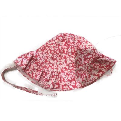 China Wholesale Custom 100% Polyester 100% Cotton Girl Bucket Hats With Conjoined Hair for sale