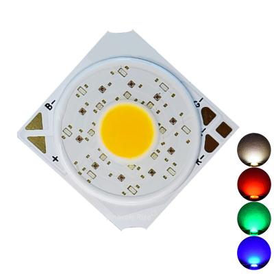 China INGAN dual color rgbcct 20w cob led cob 24v dc 2700K 3000K 4000K 5000K 6500K 4in1 rgbw 1919 led chip 20watt for sale