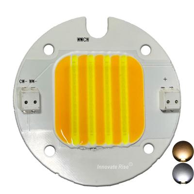 China INGAN 100W 200W 300W 400W 500W 600W Adjustable Dual Color Dimmable High Power White COB Led Chip 59*59mm for sale