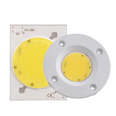 China INGAN Projection Cob Light Source 3000K 4000K 6000K 220V 110V 50W 60W High Brightness 3040 COB driverless led flip chip for sale