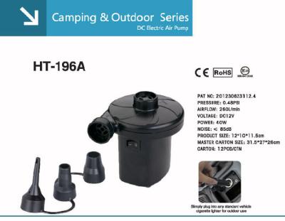 China HT-196 DC Electric  Air Pump In Camping & outdoor for sale