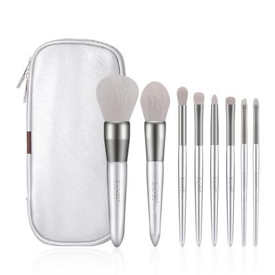 China Angular Blush High Quality BANFI 8pcs Egan Cruelty Free Makeup Brushes Private Label Makeup Eye Brush Set Nylon Hair Makup Brush for sale