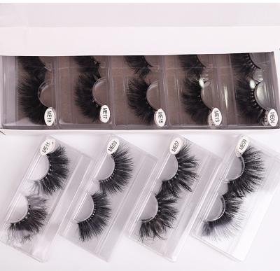 China Factory Wholesale Custom Banfi Strip Mink Lashes Box 3d Natural Soft Bottom Full Mink Lashes 100% Dramatic 3d Eyelashes Private Label 25mink for sale