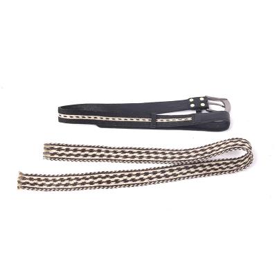 China Fashional Casual Animal Hair Tail Natural Ponytail Belt for sale