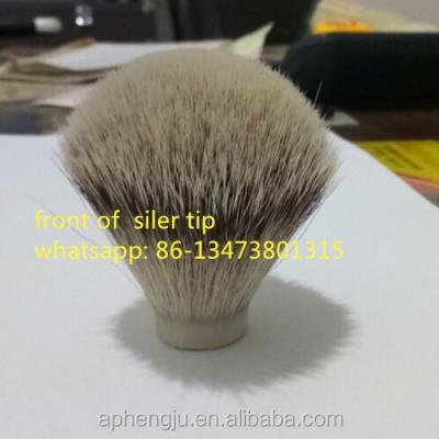 China 100% attractive and durable hot selling siler tip sheer badger shaving brush knots for sale for sale