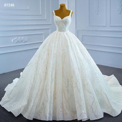 China Jancember Breathable Lace Sweetheart Wedding Dress Sleeveless Wedding Dresses RSM67246 for sale