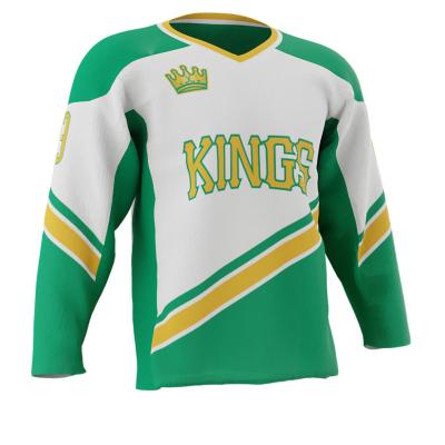 China Fashionable Ice Hockey Jersey/Men's Ice Hockey Sportswear Lightweight Breathable Soft Quick Dry Jersey/100% Polyester Ice Hockey Wear For Adults OEM for sale