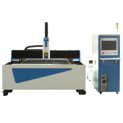 China SERVOMOTOR 1000w 1500w 2000w 4000w IPG Raycus CNC Laser Cutting Machine / Fiber Laser Cutter for Sheet Metal for sale