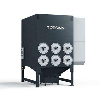 China Residual Gas Purification TOPSINN 4L 6L 8L Fiber Laser Dust Collector Industrial Dust Collector for sale