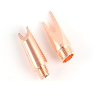 China Fiber Laser Cutting Machine Head High Precision Laser Welding Machine Copper Nozzle For Welding Machine for sale