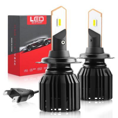 China Anti-flicker roadsun waterproof IP68 led headlights 9006 bulb H11 9005 H1 H11 HB3 HB4 H7 H4 Canbus resistor auto projector car for sale