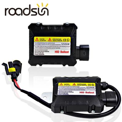 China Roadsun 35W 55W Electronic Digital HID Ballast Stable Fast Bright Ballasts Controls Housing Ignition Block For Car Xenon Headlight Bulb for sale