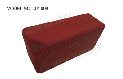 China Cube Rechargeable FM Radio Bluetooth Speaker , Bluetooth Resonance Speaker for sale