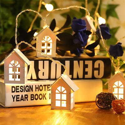 China Popular Funny 2.5M Christmas Lights Customize Length Christmas Led Lights With Battery Light Up House Ornaments For Christmas Tree for sale