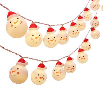 China Christmas Lights Support Warranty Decoration Plastic Warm White Ornaments For Xmas Santa Led Garden Lights for sale