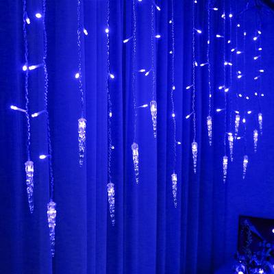 China Halloween Window Lights New Arrival Support Guarantee Plastic Decoration Halloween Outdoor Indoor Led String Curtain Window Lights for sale