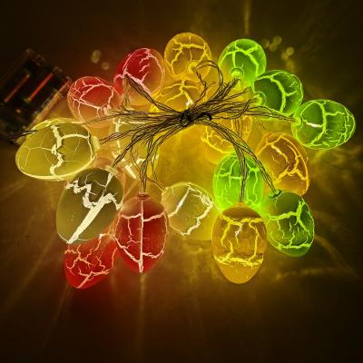 China Easter Led Egg Light Maker Reliable Easter Light Room Decor Party String Lights Dinosaur Egg Decorations Easter Light for sale