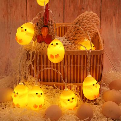 China Easter Led Light Yellow Egg String Light LED Eggs String Light Chicken Easter Egg Shell Chicken Lights For Festival Indoor Decoration Led String Light eggs for sale