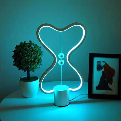 China Hot Sales Bedside Lamp Amazon RGB Bedside Lamp Decorating Desk Lamp Night Light Living Room Bedroom Decor RGB Light Home Bedside Lamp for sale