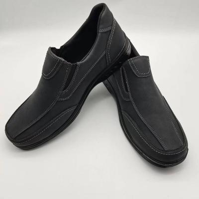 China Men's round casual shoes spring and summer leather shoes men's stylish shoes for sale