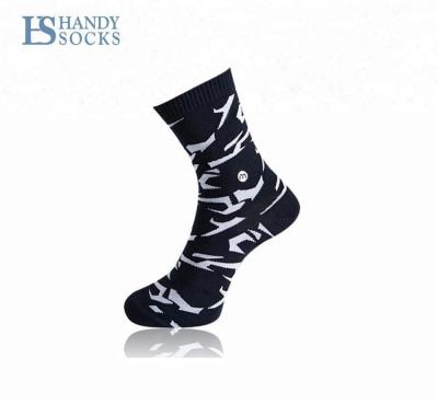 China Antibacterial Fashion Custom Design Tube Student Antibacterial Funny Socks For Teen Men for sale