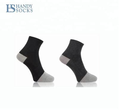 China Antibacterial Mens Antibacterial Wholesale Bamboo White Socks Short Socks for sale